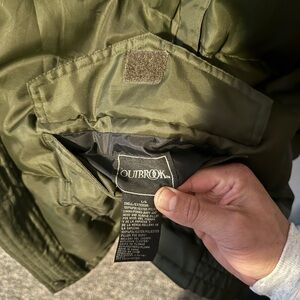 Olive Military Field Jacket by Outbrook